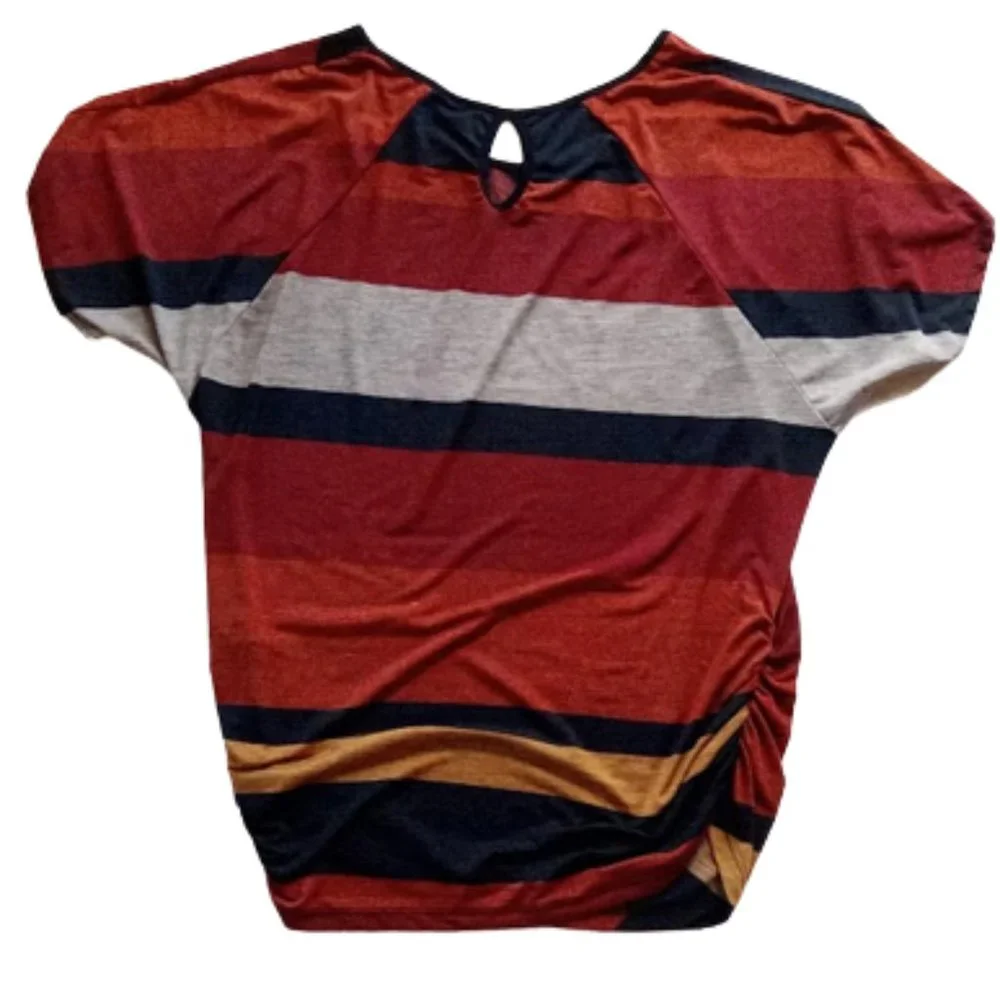 ---  Multi Color Top  Size  Large - Picture 2 of 4